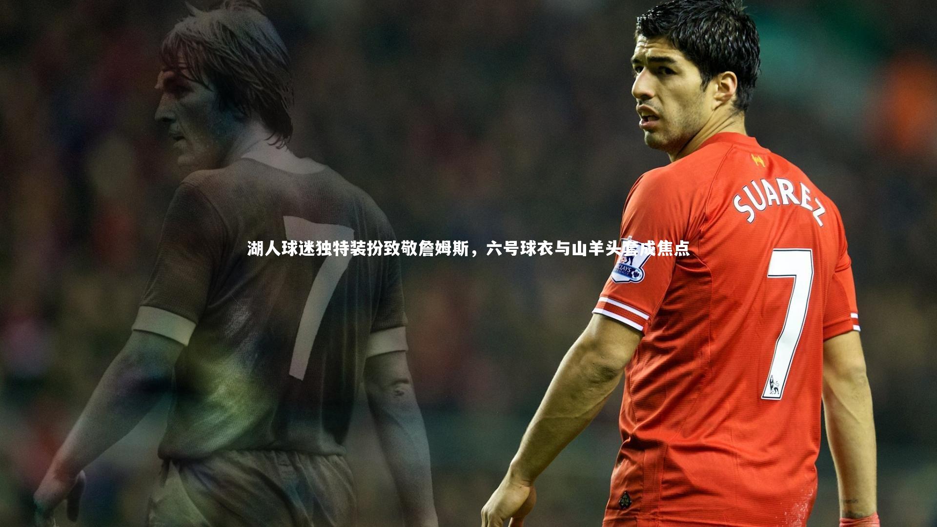 湖人球迷独特装扮致敬詹姆斯,六号球衣与山羊头套成焦点